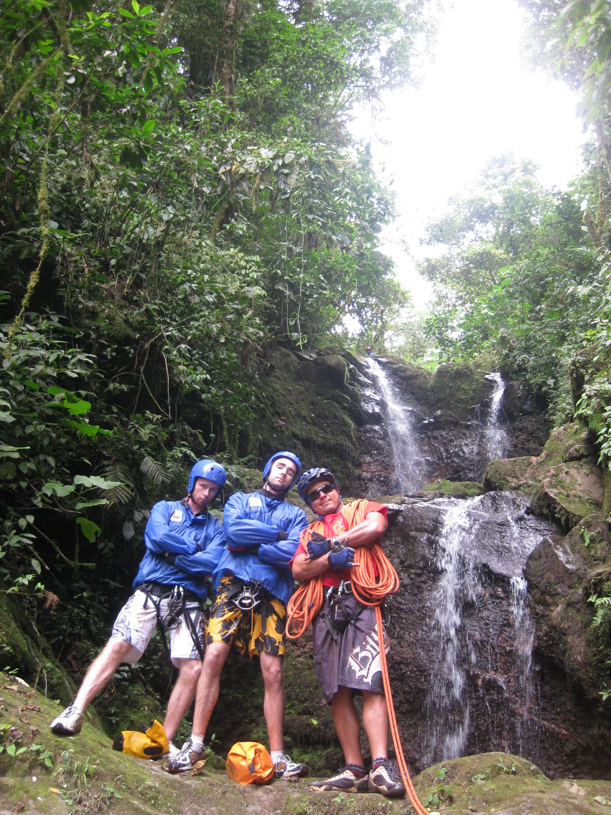 Waterfall Repelling in Costa Rica